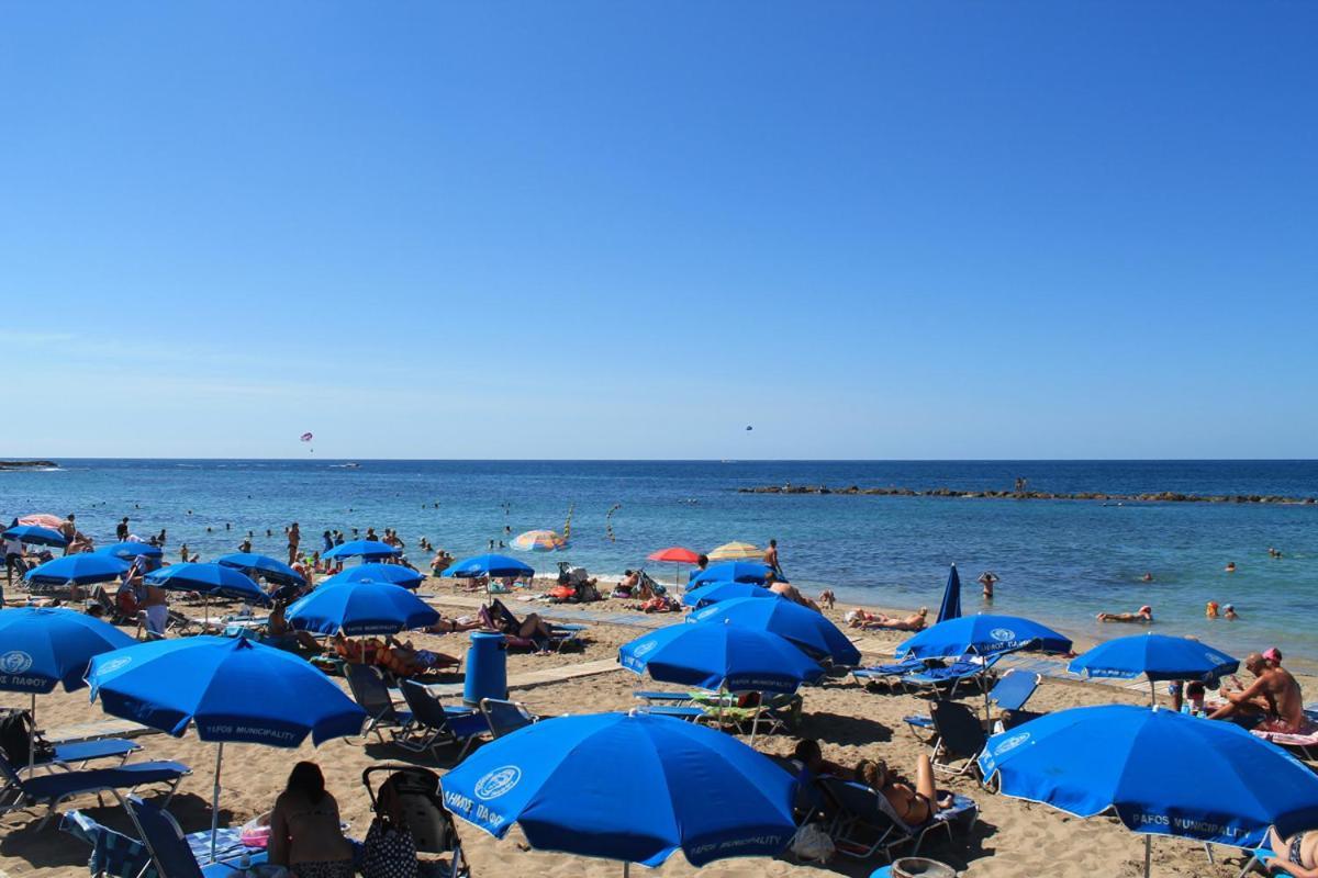 Charming Holiday Retreat Kato Paphos Apt 400M To The Beach Eksteriør bilde